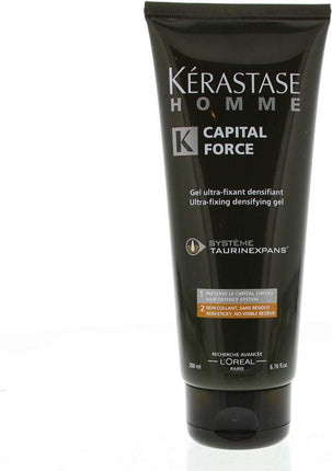 Kerastase - HOMME CAPITAL FORCE gel ultra-fixant densifiant 200 ml