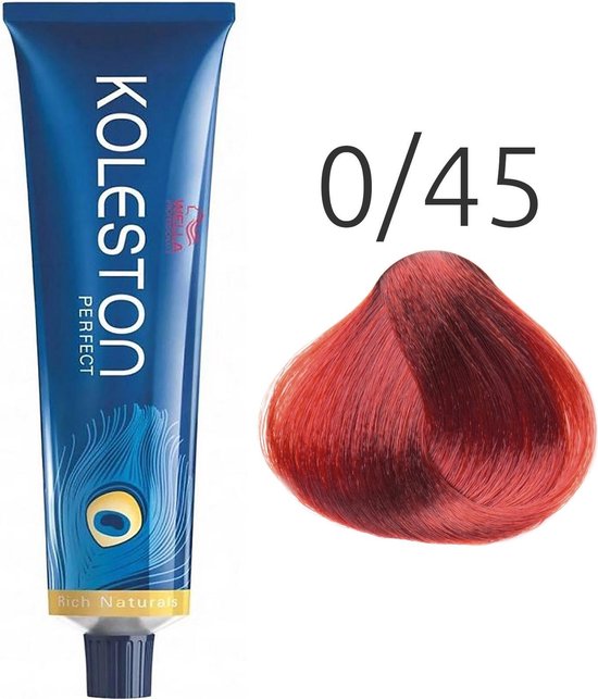 Wella - Color - Koleston Perfect - 0/45 Rood Mahonie - 60 ml