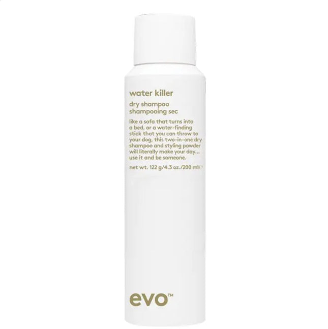 Evo Water Killer Droog Shampoo 200ml - Droogshampoo vrouwen - Voor Alle haartypes