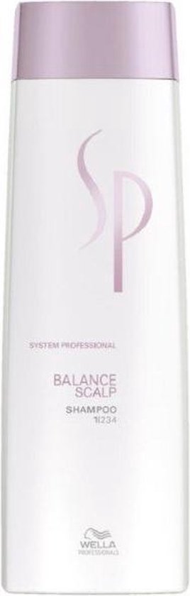 Wella SP Balance Scalp Shampoo-250 ml - Normale shampoo vrouwen - Voor Alle haartypes