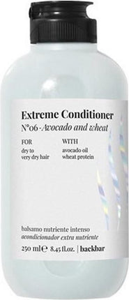 FarmaVita Back.Bar N°06 Avocado & Wheat Extreme Conditioner Vrouwen Professionele haarconditioner 250 ml