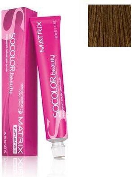 Matrix_socolor Beauty Permanent Cream Hair Colour Farba Do W?os?w 4nw Medium Brown Neutral Warm 90ml