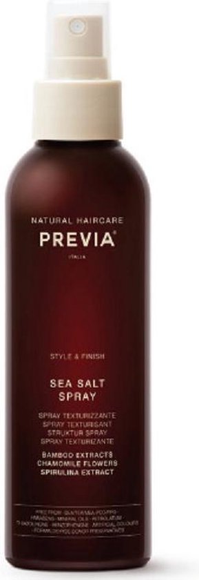 Previa Natural Haircare Style and Finish Sea Salt Spray