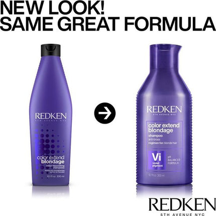 Redken Color Extend Blondage Shampoo - Zilvershampoo - 300 ml