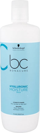 Schwarzkopf Bonacure Moisture Kick Crème Conditioner 1000ml - Conditioner voor ieder haartype