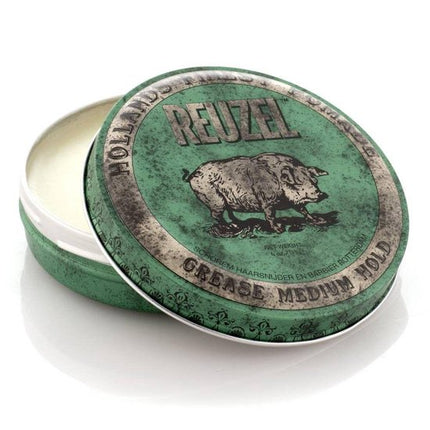 Reuzel Hf Pomade Grease Medium Hold - Green 340 gr