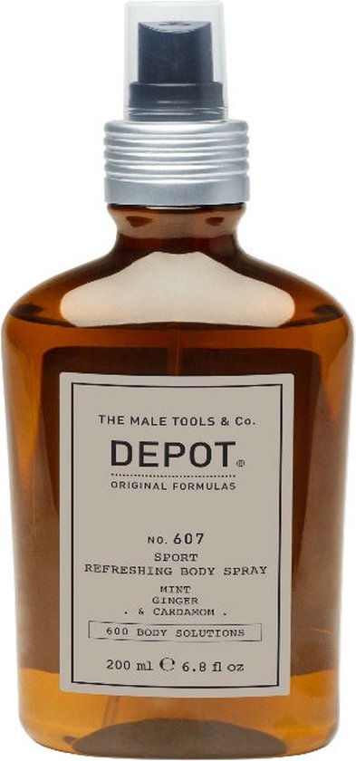 Depot 607 sport refreshing body spray 200ml