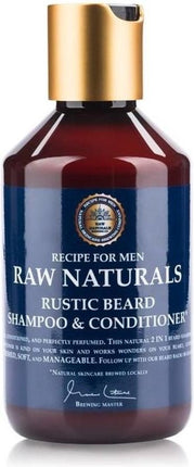 Raw Naturals Rustic Beard Shampoo & Conditioner 250 ml.