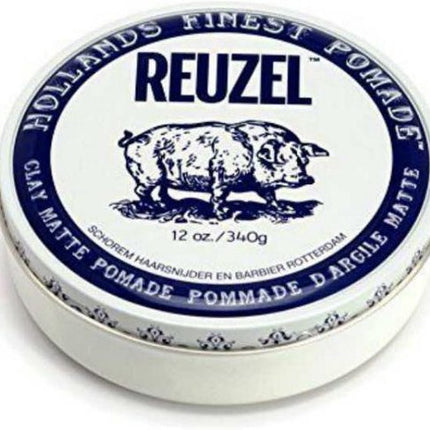 Reuzel - Hollands Finest Pomade Clay Matte Pomade Matte Hair Clay On Base Water 35G