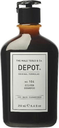 DEPOT 104 Silver Shampoo 250ml -  Voor Grijs haar