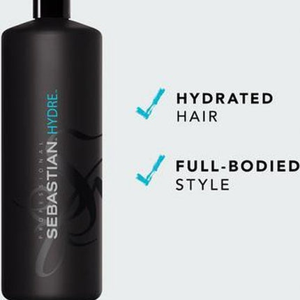 Sebastian Hydre Shampoo-1000 ml - Normale shampoo vrouwen - Voor Alle haartypes
