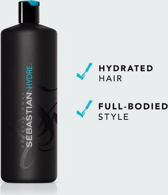 Sebastian Hydre Shampoo-1000 ml - Normale shampoo vrouwen - Voor Alle haartypes