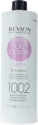 Revlon NUTRI COLOR creme #1002-white platinum 750 ml