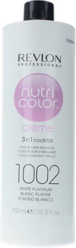Revlon NUTRI COLOR creme #1002-white platinum 750 ml