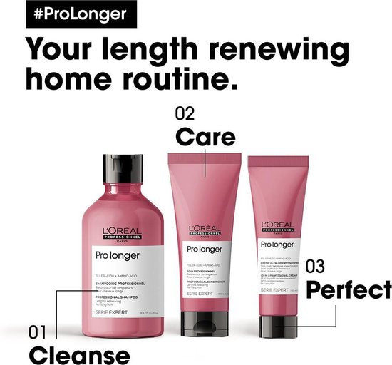 L'Oréal Professionnel Serie Expert Pro Longer Shampoo 300 ml - Anti-roos vrouwen - Voor