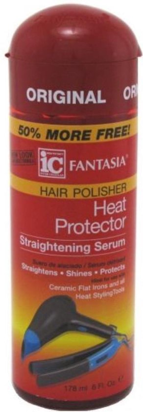 Fantasia IC Hair Polisher Heat Protector Straightening Serum