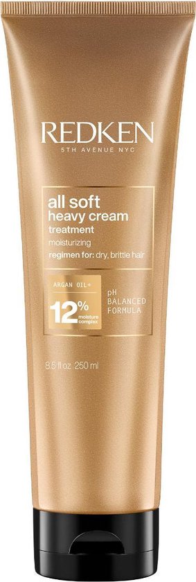 Redken All Soft Heavy Cream - Haarmasker - 250 ml