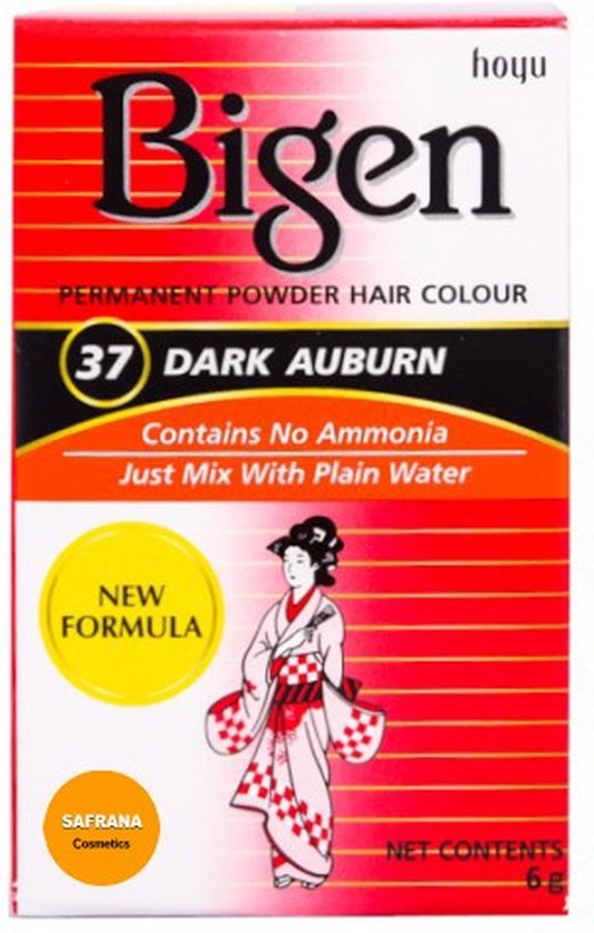 Bigen permanent powder hair color