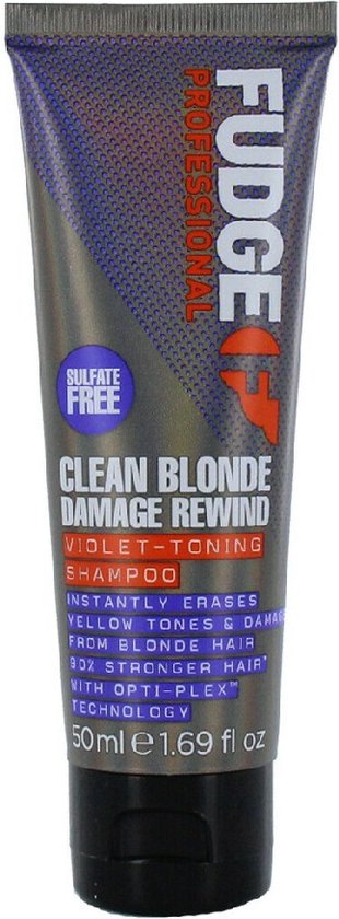 Fudge Clean Blonde Damage Rewind Violet Toning - 50 ml