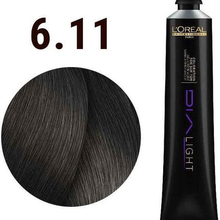 L'Oréal Haarverf Professionnel Dialight Coloration Ton Sur Ton Gel-Crème Acide 6.11 Dark Ash Blonde