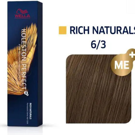 Wella Professionals - Wella Professionals Koleston Perfect Me 6/3 Rich Naturals 60ml