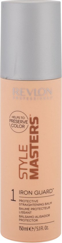 Revlon Style Masters Iron Guard Protective Straightening Balm Creme Hold 1 - Look Natural 150ml