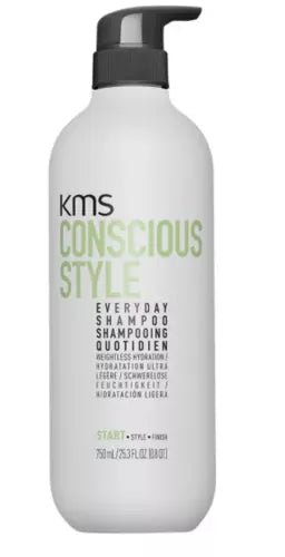 KMS CONSCIOUS STYLE EVERYDAY SHAMPOO 750 ML