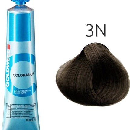 Goldwell - Colorance - Color Tube - 3-N Dark Brown - 60 ml