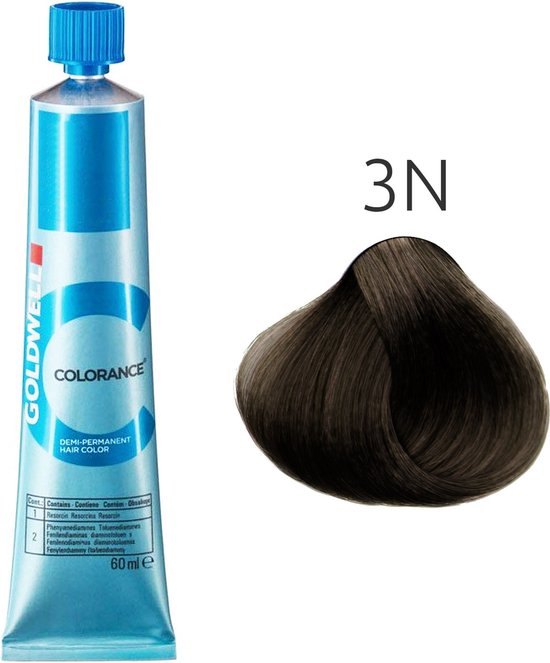 Goldwell - Colorance - Color Tube - 3-N Dark Brown - 60 ml