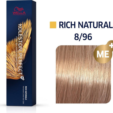 Wella Professionals - Wella Professionals Koleston Perfect Me 8/96 Rich Naturals 60ml