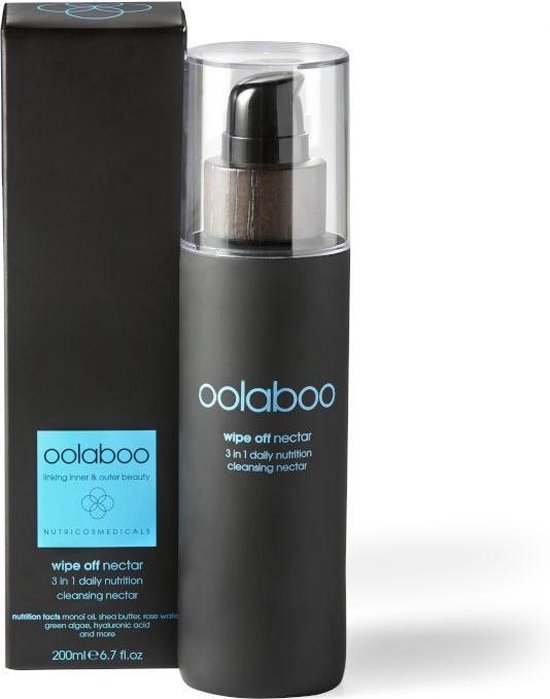 Oolaboo - Wipe Off - Nectar - 3 In 1 Daily Nutrition Cleansing Nectar - 200 ml