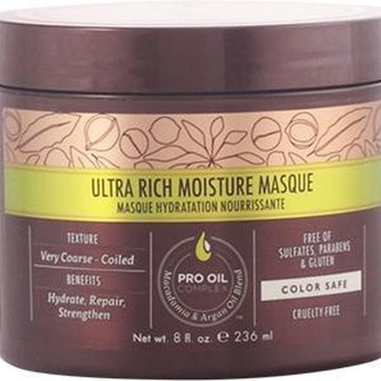 Macadamia Ultra Rich Repair Masque-236ml - Haarmasker beschadigd haar
