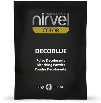 Nirvel Decoblue Blondeerpoeder in zak blauw 30g