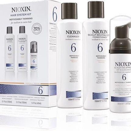Nioxin Hair System Kit 6 - 350 ml - Shampoo