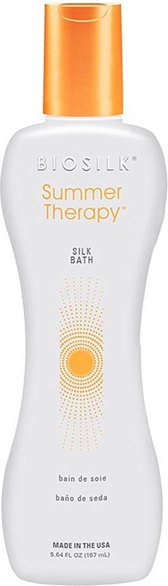 BioSilk Summer Therapy Silk Bath Shampoo - Normale shampoo vrouwen - Voor Alle haartypes - 167 ml - Normale shampoo vrouwen - Voor Alle haartypes