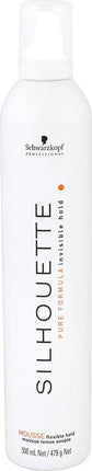 The Hardening Foam Hair With Flexible Effect Silhouette (flexible Hold Mousse) 500 Ml