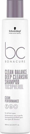 Schwarzkopf Bonacure Clean Balance Deep Cleansing Shampoo 1000ml - vrouwen - Voor