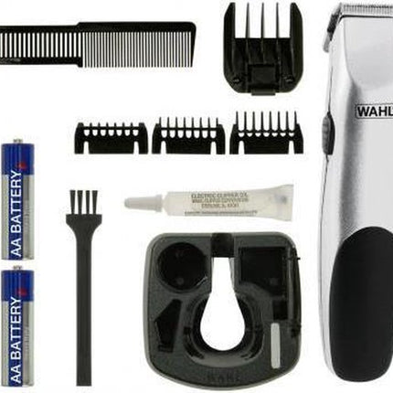 Wahl Groomsman Battery - Baardtrimmer - Draadloos - Zilver