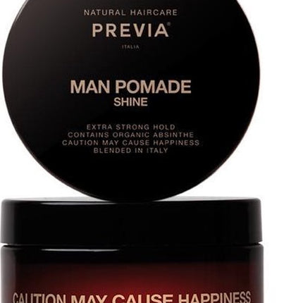 Previa Natural Haircare Man Man Pomade Shine
