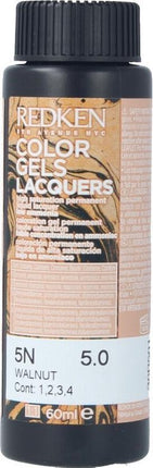 Redken Color Gels Lacquers Haarkleuring permanente kleuring weinig ammoniak 60ml - 05N Walnut / Walnuss