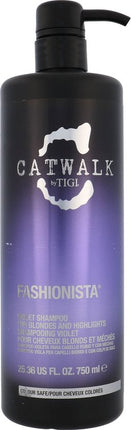 Tigi - Catwalk Fashionista Violet Shampoo - Šampon pro blond vlasy (L)