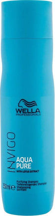 Wella Invigo Balance Aqua Pure Reinigende Shampoo 250 ml - Normale shampoo vrouwen - Voor Alle haartypes