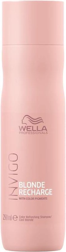 Wella Professionals Color Recharge Cool Blond Shampoo 250ML - Normale shampoo vrouwen - Voor Alle haartypes