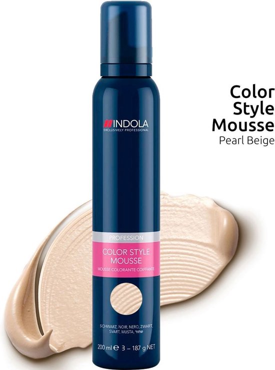 Indola Color Style Mousse Beige 200ml