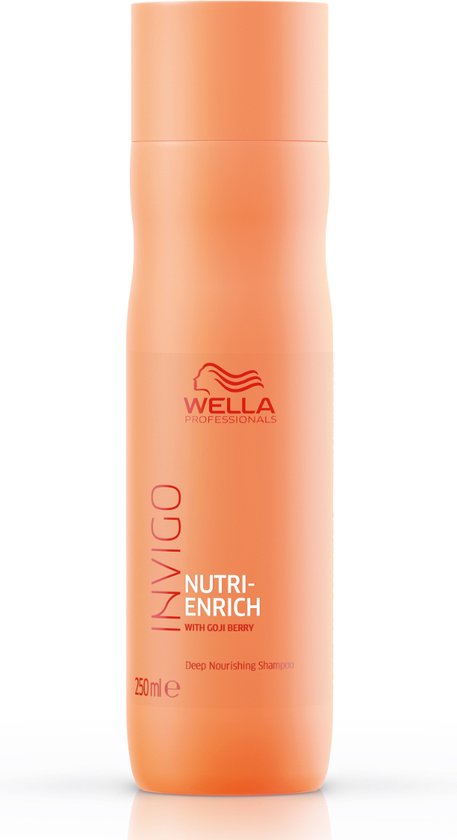 Wella Invigo Nutri Enrich Deep Nourishing Vrouwen Zakelijk Shampoo 250 ml