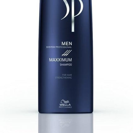 Wella SP Men Care Maxximum Shampoo-250 ml - Normale shampoo vrouwen - Voor Alle haartypes