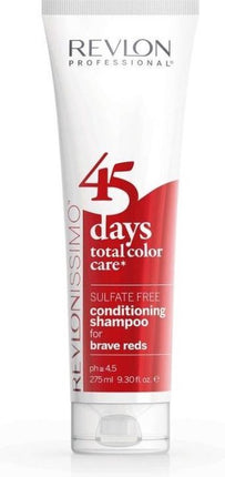 Revlon - 45 Days Color - 2 in 1 Shampoo & Conditioner - Reds - 275 ml
