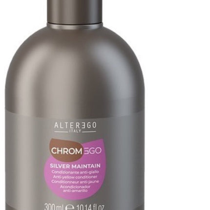 Silver Maintain Conditioner - Anti-Yellow Neutralizer - 300 ml - AlterEgo - Grijs haar/ geblondeerd haar/ Alter Ego conditioner silver