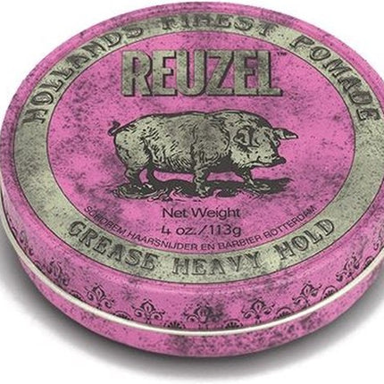 Reuzel Pig Pink Grease Heavy Hold Haarwax - 113g