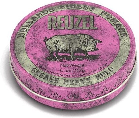 Reuzel Pig Pink Grease Heavy Hold Haarwax - 113g